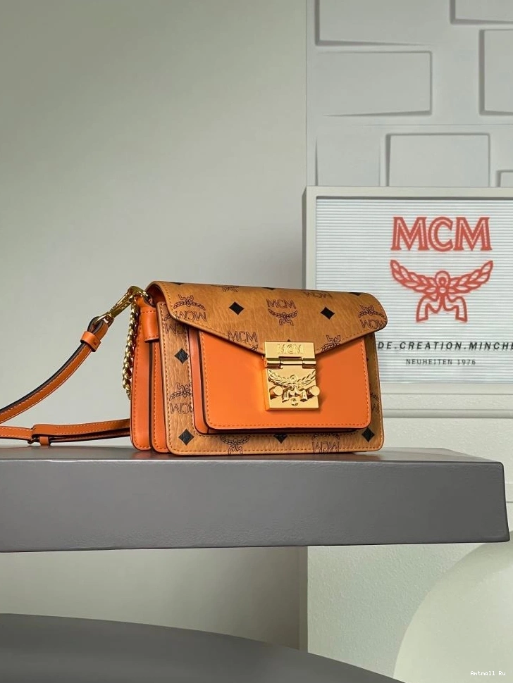Bags 63749 SmoothTexture MCM Satchel 0705